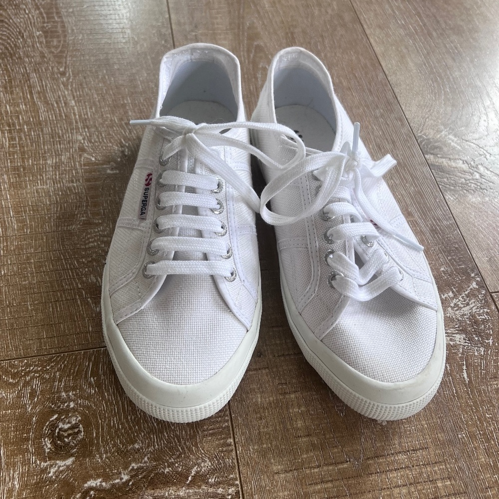 White Superga 2750 Cotu Classic Sneakers